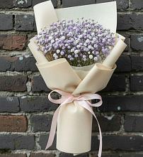 Букет цветов из:  Гипсофила в Новокасторное