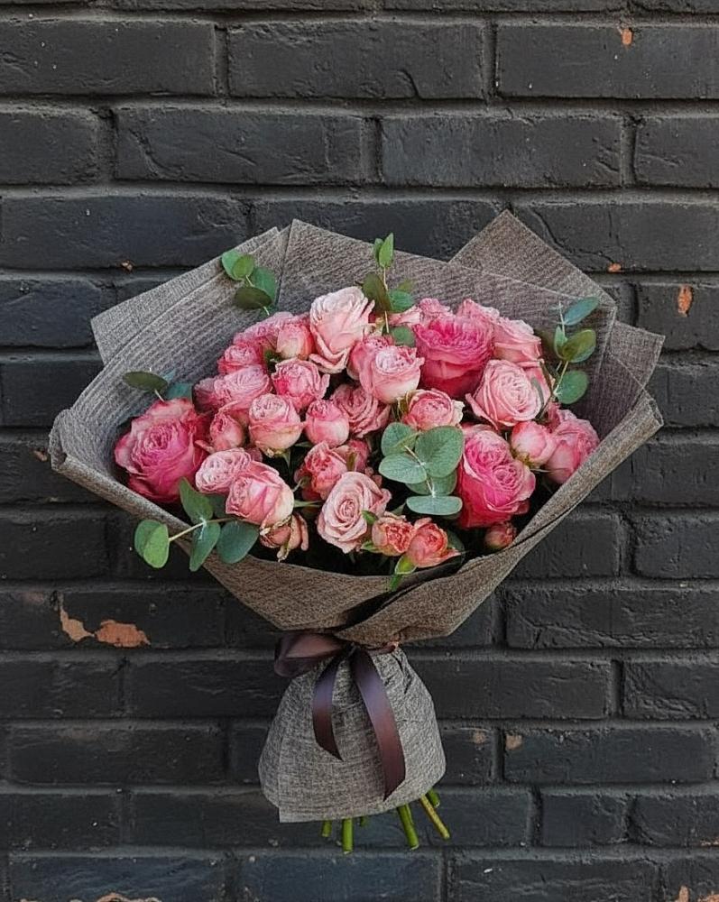 Букет цветов из: Розы в Новокасторное