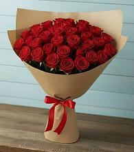 Букет Красные розы Милано в Новокасторное
