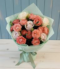 Букет цветов из:  Розы в Новокасторное