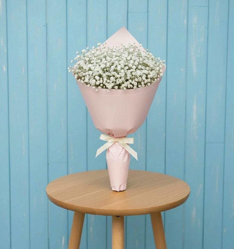 Букет цветов из: Гипсофила в Новокасторное