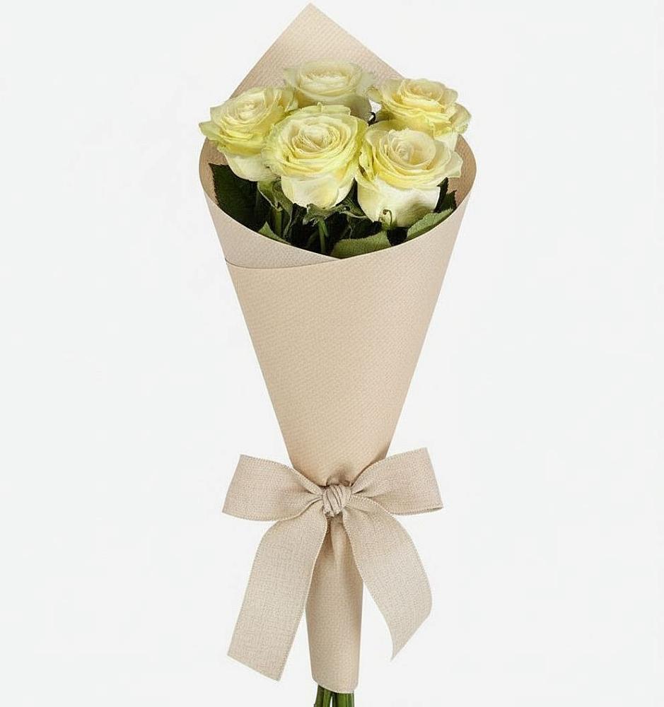 Букет цветов из: Розы в Новокасторное