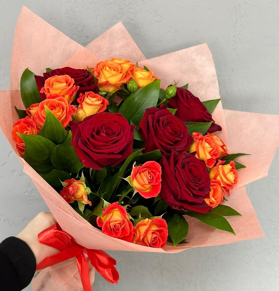 Букет Любовь и восторг в Новокасторное