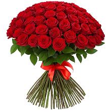 Букет Красные розы Блэк Меджик в Новокасторное
