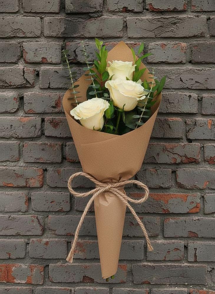 Букет цветов из: Розы в Новокасторное