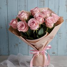 Букет цветов из:  Розы в Новокасторное