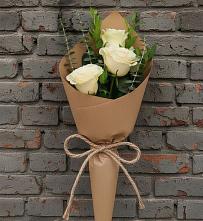 Букет цветов из:  Розы в Новокасторное