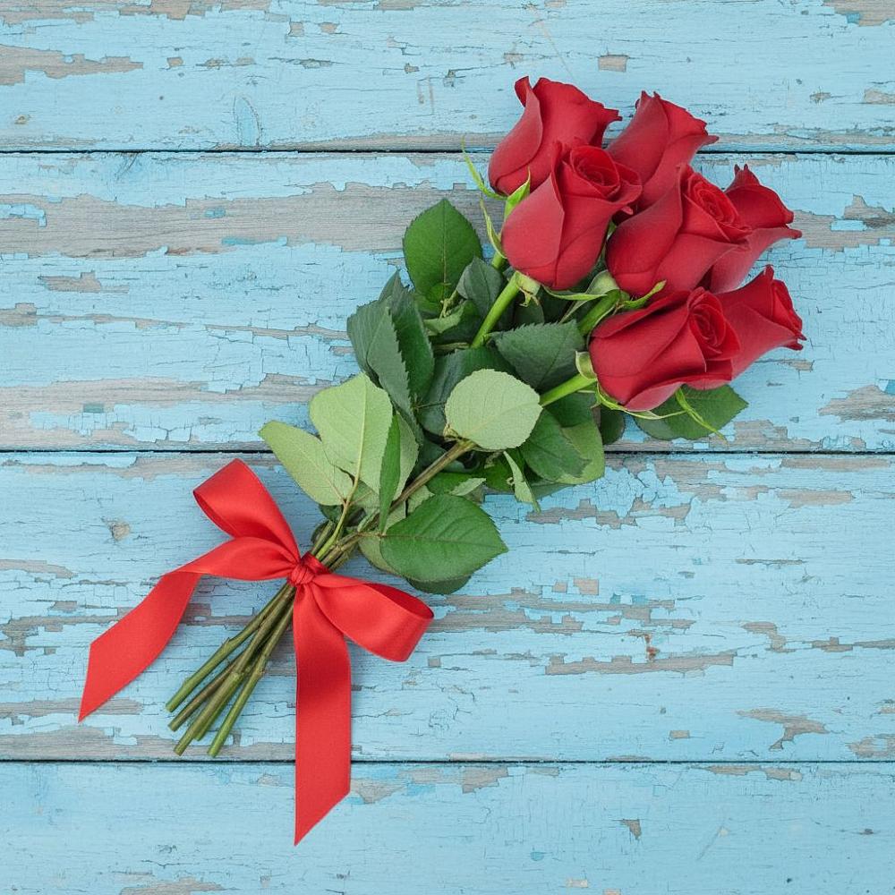 Букет Красные розы в Новокасторное