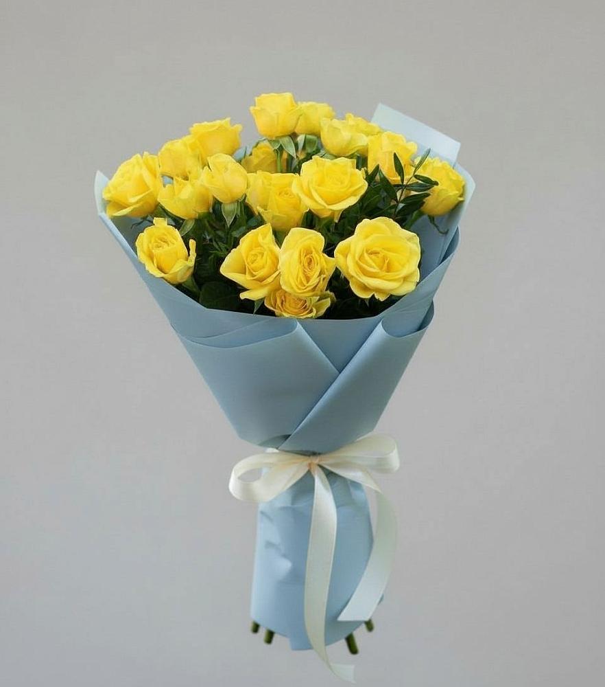 Букет цветов из: Розы в Новокасторное