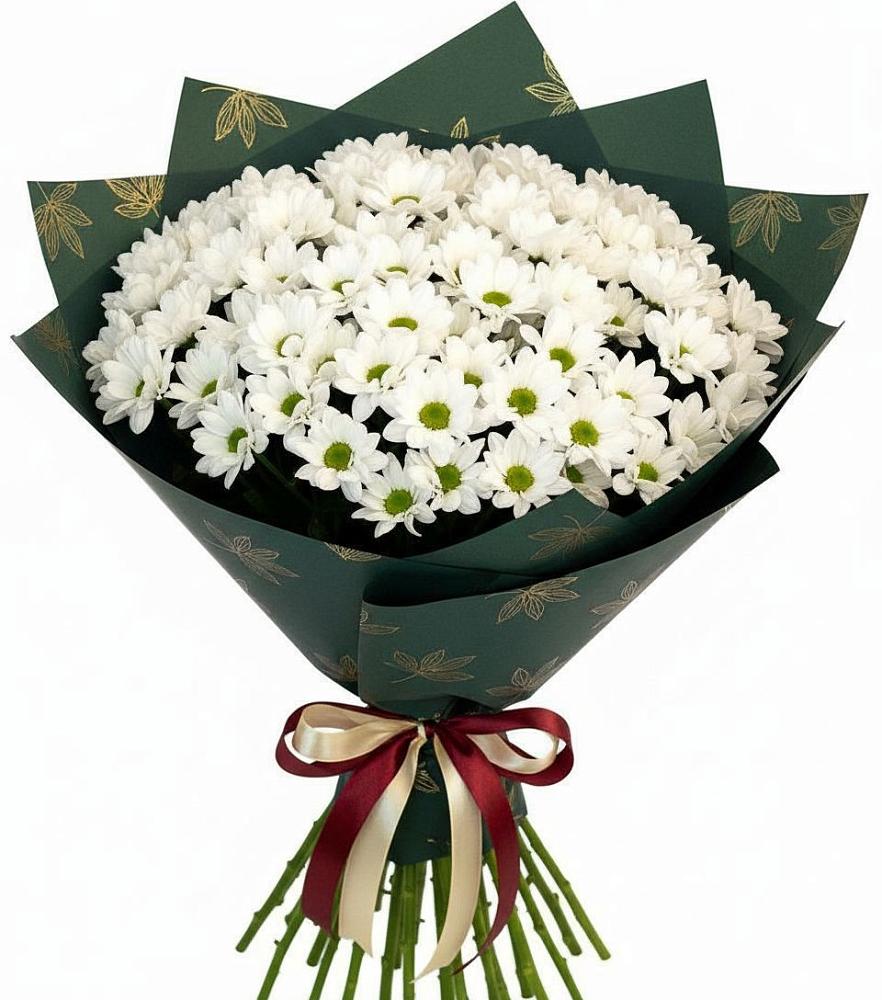 Букет цветов из: Хризантемы в Новокасторное