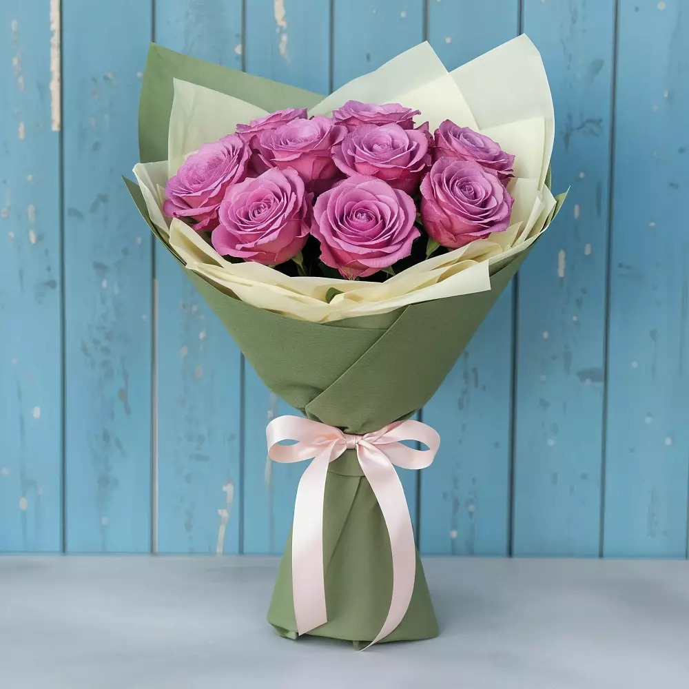 Букет Розы Фёрст Леди в Новокасторное