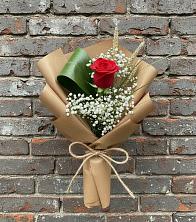 Букет цветов из:  Розы в Новокасторное