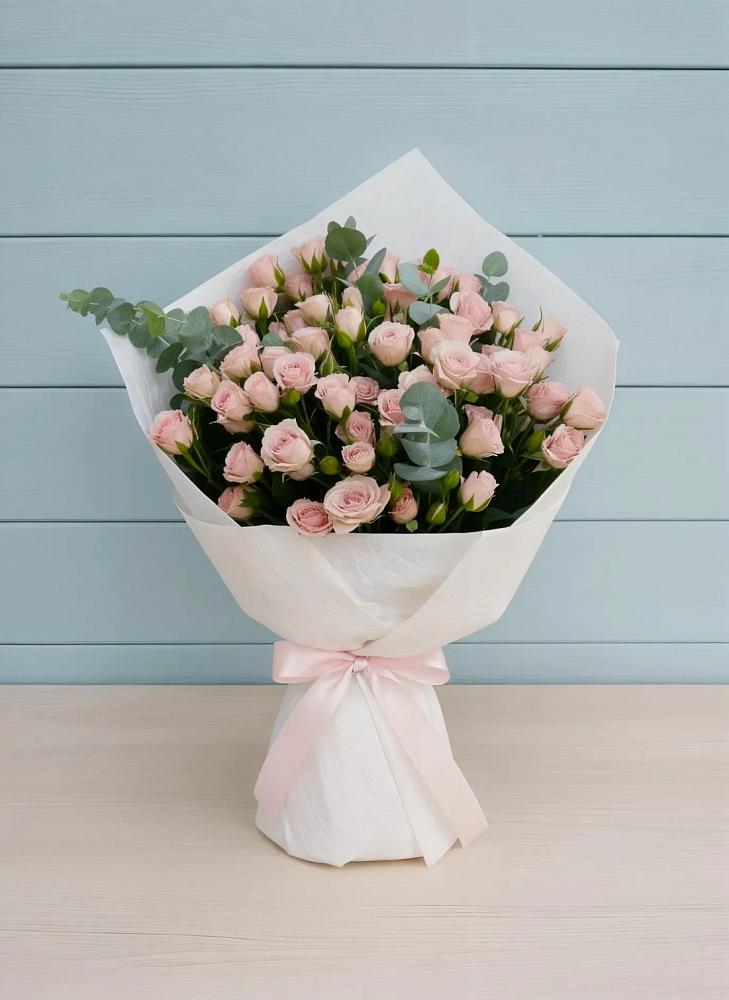 Букет цветов из: Розы в Новокасторное