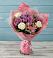 Букет цветов из: Герберы в Новокасторное