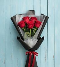 Букет цветов из:  Розы в Новокасторное