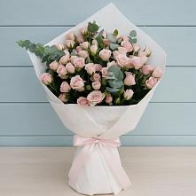 Букет цветов из:  Розы в Новокасторное