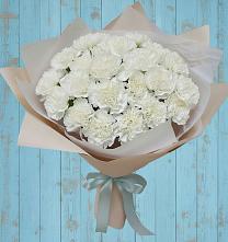 Букет цветов из:  Гвоздики в Новокасторное