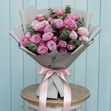 Букет цветов из:  Розы в Новокасторное