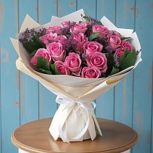 Букет цветов из:  Розы в Новокасторное